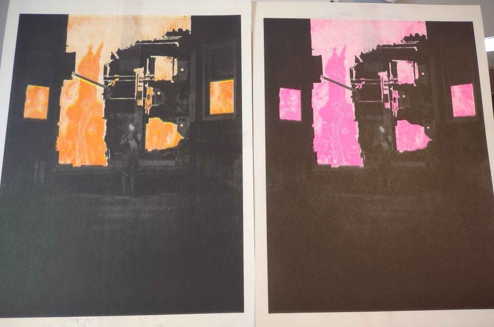 Prints of Flammable Girl.